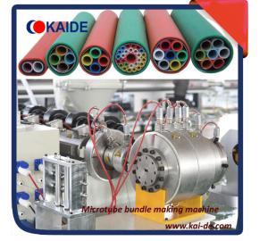 China HDPE Microduct tube bundle making machine for Airblowing optical firber cable wholesale