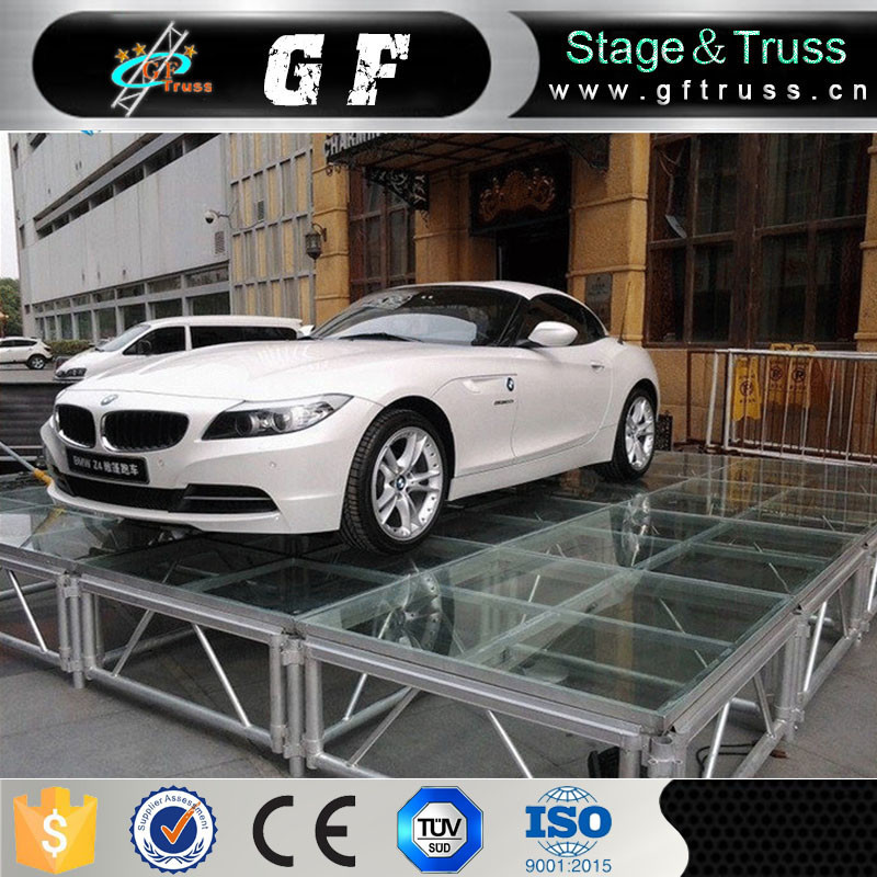 Customized 0.6M Adjustable Height Aluminum Stage Platform For Exhibition