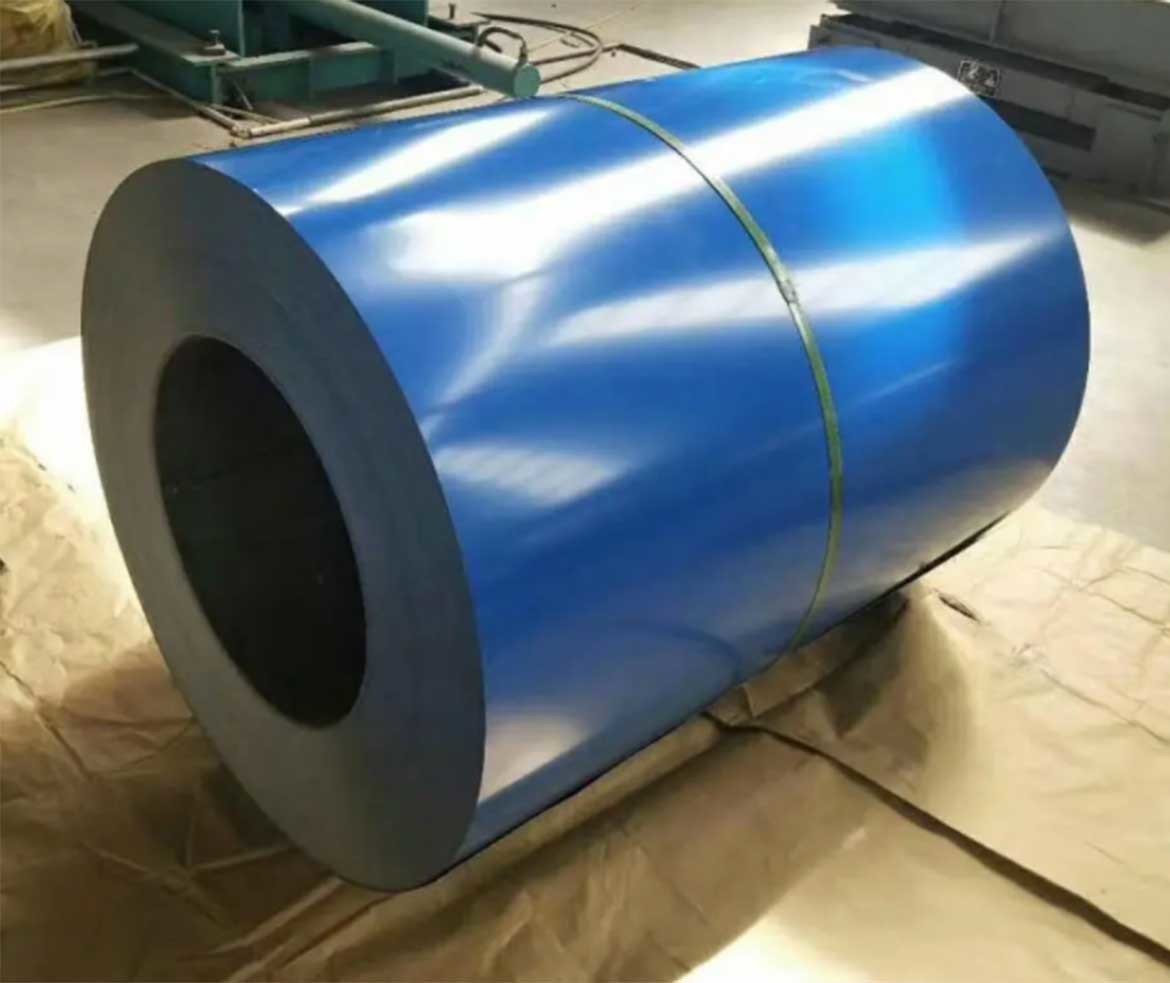 Bule Prepainted Galvalume Steel Coil For Corrugated Sheet