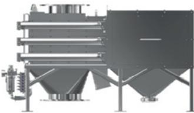 PLC Self Cleaning Rotating Permanent Magnetic Separator For Scenarios manual drawer type