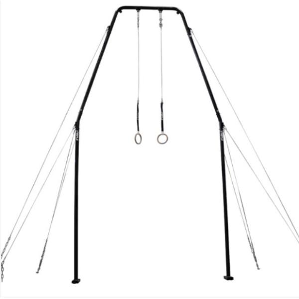 Fig Approval Gymnastics Beaded Multi-Layer Wooden Rings Competition Rings