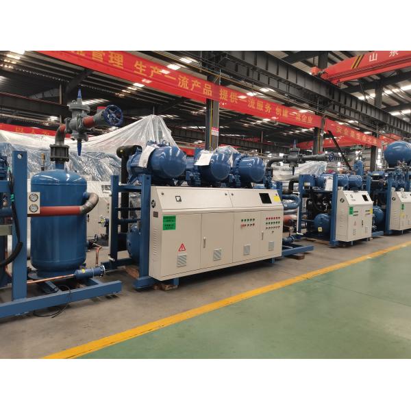 Multiple Refrigerants Piston Compressors PLC Multiple heads in parallel