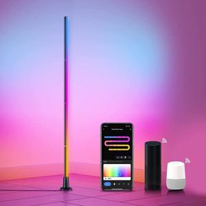 China 16 Million Colors Floor Lamp Ambient Light RGBIC Color 146.5×10×10Cm wholesale