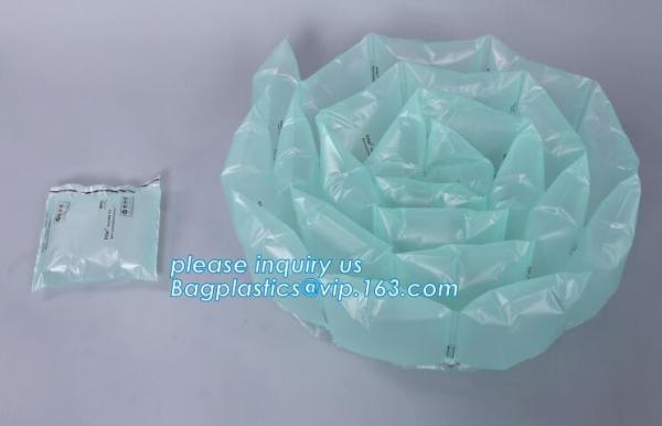 Airbag Protector, inflatable air bubley bag, infate the air column packing roll, air pillow, logo printing service, void