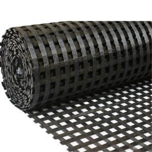 China High Strength Polyester Geotextile Geogrid For Embankment reinforcement wholesale