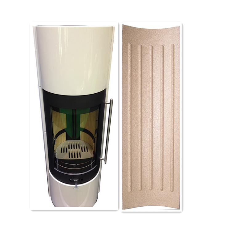 Nontoxic Vermiculite Board For Stoves , Shockproof Refractory Insulation Plate