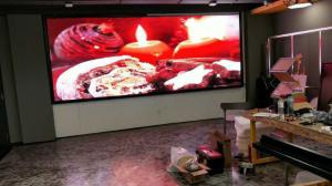 China 4M*3M Indoor Full Color LED Display , Video Wall Displays High Definition 43 IP Rate wholesale