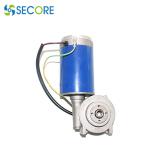 Oil Expeller Brushed DC Worm Gear Motor , 50rpm Brushed DC Gear Motor
