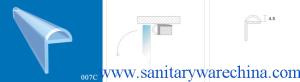 China Sealing Strips/waterproof strips/shower door seals/PVC Seal 007C wholesale