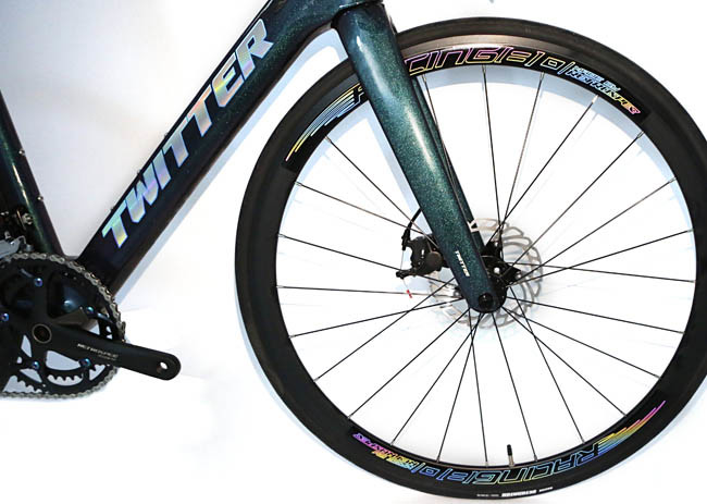 Light Weight TWITTER Full Carbon Road Bike Road Racing Bike Bicycle 700c