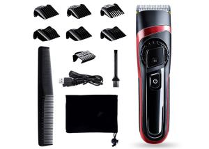 China 2200mAh Electric Hair Trimmer , 100v-240v Waterproof Hair Clippers Rechargeable wholesale