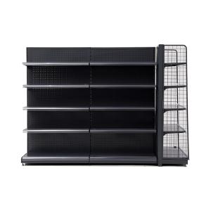 China Customized Colorful Supermarket Shelf Grocery Store Gondola Shelving wholesale