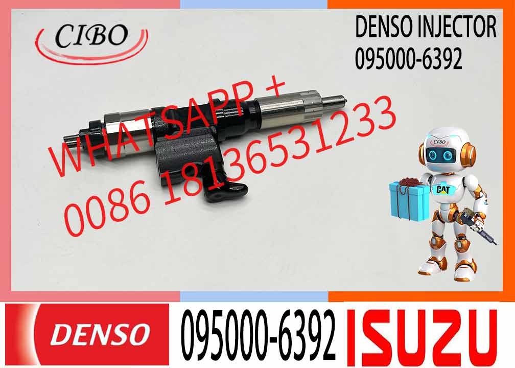 095000-6392 Common Rail Fuel Injector Nozzle 095000-6390 095000-6393 8-97609791-2 injector for ISUZU