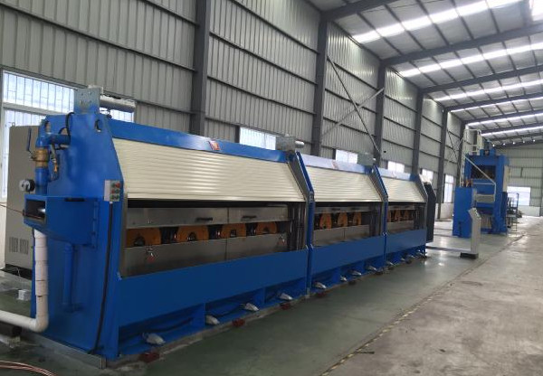 1350 Series-Dural Aluminum( Alloy) Rod Breakdown Machine (9.5mm-1.7mm) With Double Spooler