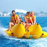 Toy Towable Banana Boat Hot Sale Inflatable Fly Fish Water Sport Game Rubber