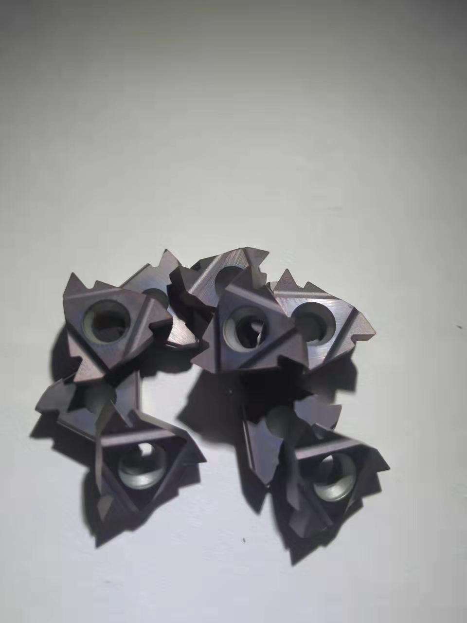 CNC Blade Thread Turning Tool Inserts Unoated Non Standard