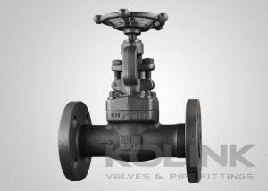 Forged Steel Globe Valve Flanged End 1/2 to 2 Inch