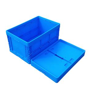 China Virgin Plastic Material Collapsible Storage Crate Logistics Save Spacey wholesale
