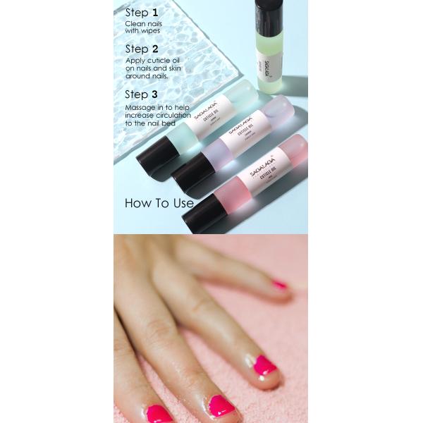 Healthy Formulate Natural Blossom Cuticle Oil With Roller Custom Logo 13 Scented Colors Nail Oil for Cuticle