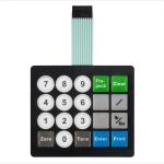 PET/ PC membrane keyboard with led light