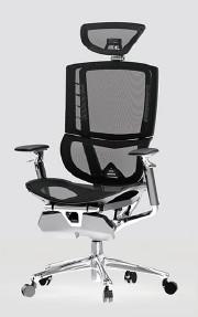 China Adjustable Mesh Office Chair With Wheels Aluminum Alloy wholesale