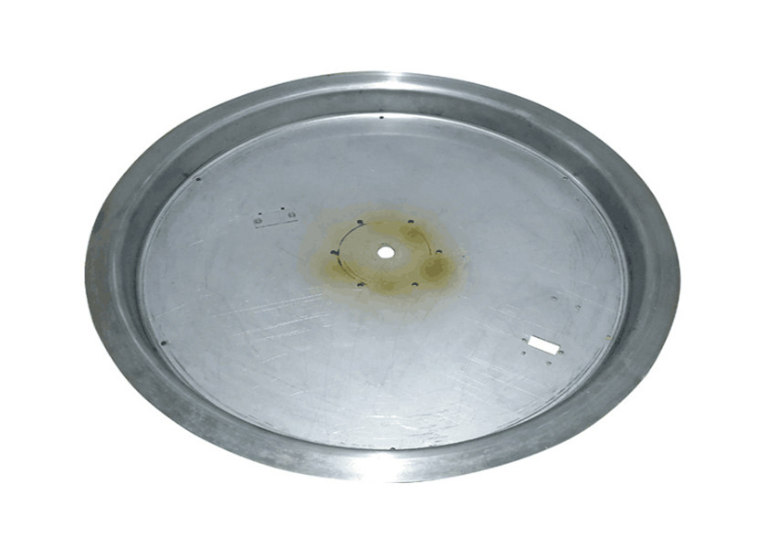 Factory price black real flame LPG NPG outdoor see through gas fireplace fire pit pan