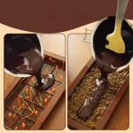 MHC Dubai Silicone Moulds Acrylic Plastic Chocolate Mould For Mold Cake