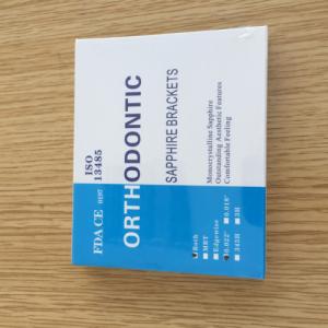 China Ceramic Monocrystalline Sapphire Braces , Mini Roth Orthodontic Brackets wholesale