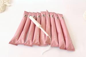 China Hypoallergenic Regular Biodegradable Natural Tampons Individually Wrapped wholesale