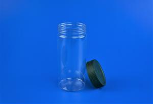 China Reusable Clear Plastic Jars For Food Storage Transparent Body 805Ml wholesale