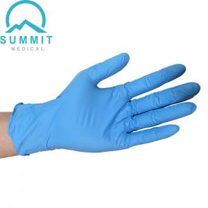 ASTM D6319 Textured 4 Mil Nitrile Disposable Examination Gloves