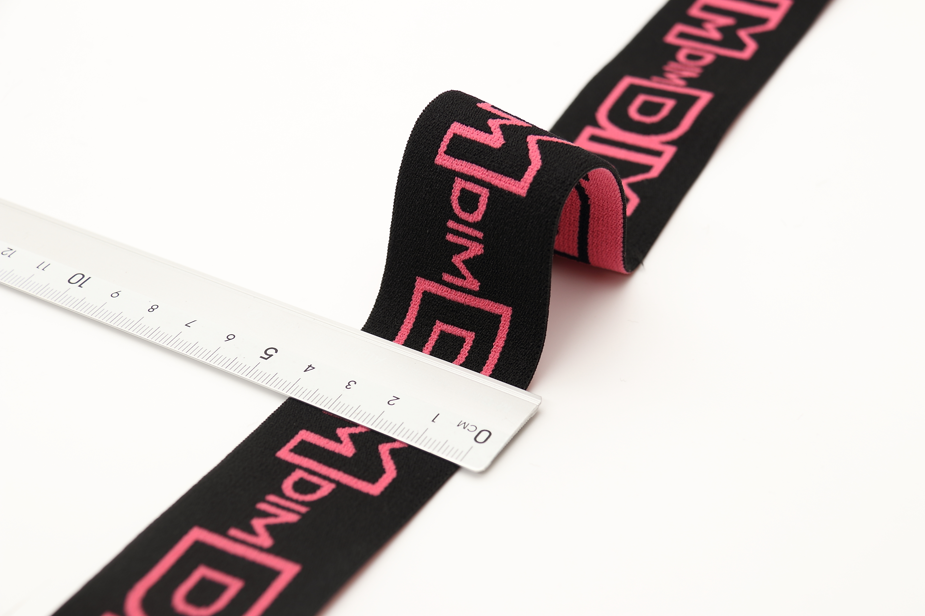 Factory Underwear Waistband Soft Durable Jacquard Ribbon Customized Pattern Color Elastic Band webbing tape