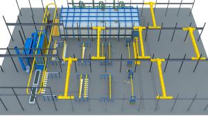 China Circle Type Professional Hot Dip Galvanizing Equipment For Galvanizing Steel Parts on sale