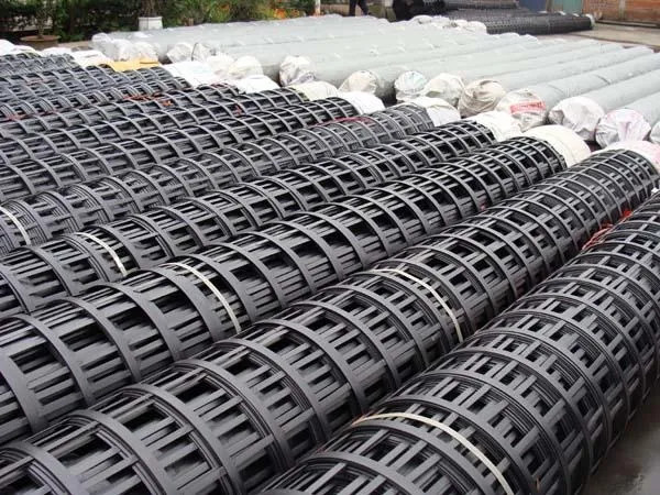 Welding Steel Plastic Composite Geotextile Geogrid Biaxial Integral Geogrid