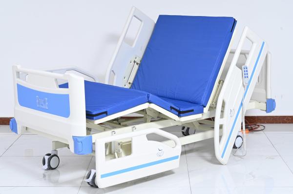 ABS Headboard Electric Hospital Nursing Bed 3 Function 200KG Load Medical