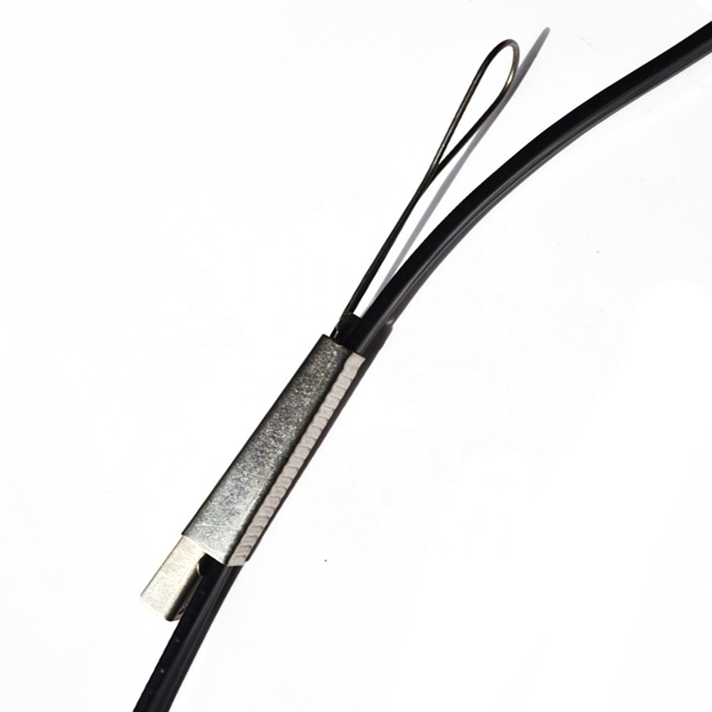 201 Stainless Steel Drop Wire Clamp Cable Installation Kits With Open Hook