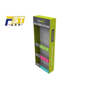 Moisture Resistant Side Wing Display With Tires Convenient Glossy / Matt