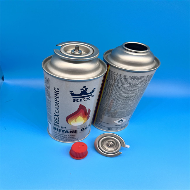 Lightweight Butane Gas Canister for Safe and Easy Fueling of Lighters