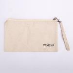 Custom Logo Non-Woven Makeup Pink Zipper Packaging Bag For Cosmetic