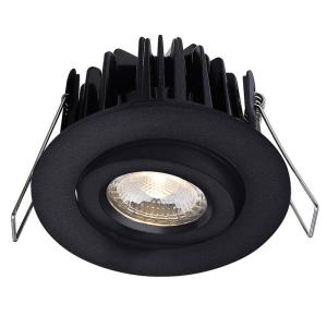 China Black Color 8W Trim Changeable Fire Rated Downlight wholesale
