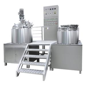 China Hair Gel Body Lotion Emulsifying Vacuum Homogenizer wholesale