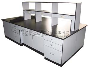 China White Multifunctional Laboratory Desk Furniture Good Load Bearing wholesale