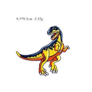 China Embroidery patch embroidery dinosaur patch hot fix patch wholesale