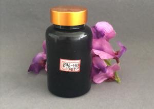 China PET Black Transparent 150G Empty Medication Bottles wholesale