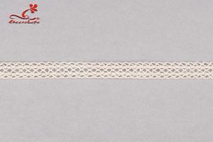 China Bedding Articles / Clothing Labels Cotton Lace Trim Customizable Width wholesale