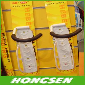 China hanging bike display rack metal display rack with wheels on sale