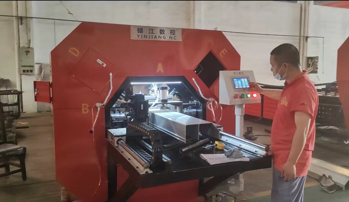 Robust 1000kN Punching Force Steel Structure Machine with Electric Power