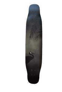 China Customization Downhill Longboard Decks Natural Wood Longboard 9.5inch wholesale