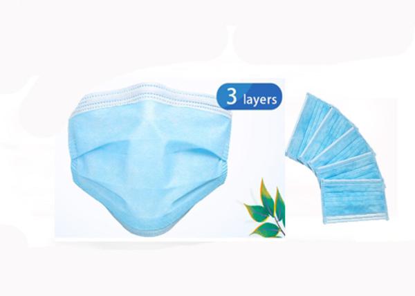 3 Ply Surgical Hospital Doctors Mouth Mask Anti Dust Anti Virus Coronavirus