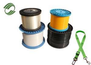 China Yellow Green Blue PET Colored Monofilament 20-40 CN/Dtex Durable Anti Wrinkle wholesale